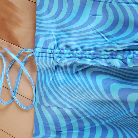 ZARA Flared satiny retro pants - Picture 7 of 9